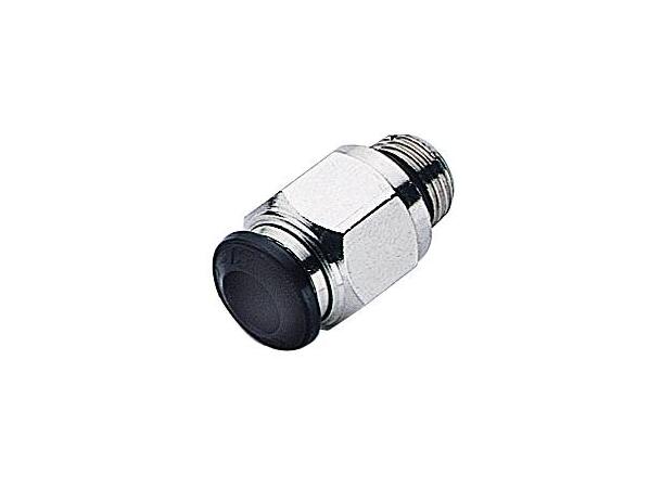 Hurtigfittings 8mmx1/4 Rett Med Utv. Gj Enger 