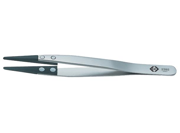 Pinsett Rund Spiss 2mm, 130mm Carbofib 249Cf Ck 