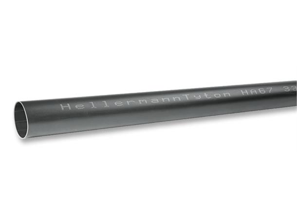 Krympestrømpe Med Lim 33mm 1M Sort 6: 1 (33/5,5mm) 