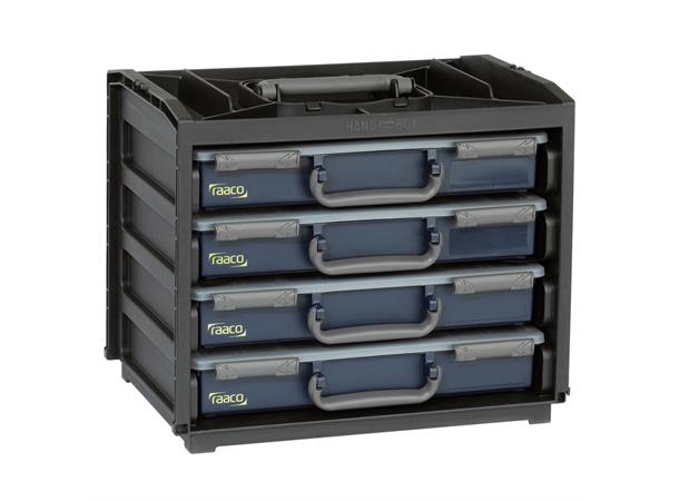 Handybox Med 4 Innsatser Med Løse Innde Lingsbokser 