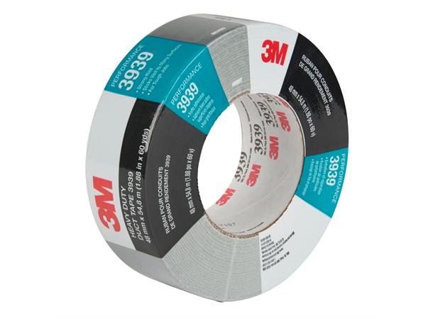 Lerretstape 50mm Grå 3M 