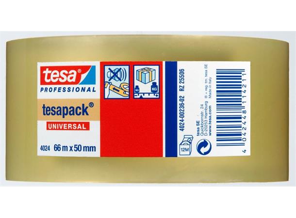 Pakketape 50mm Klar Tesa 4024 50 my