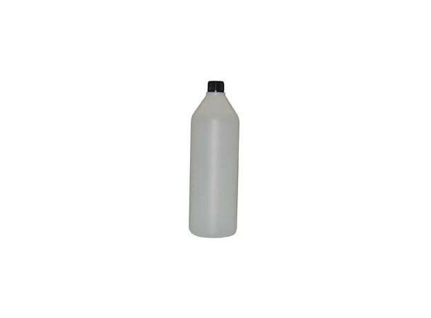 Plastflaske Rund 1 Liter, UN Godkjent ( Kork # 49000214 selges separat) 