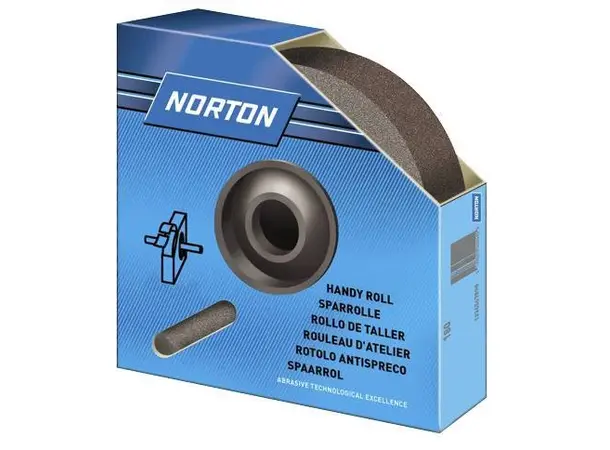 Smergelpapir Rull 38mm X 25M Korn 600 Norton R222 