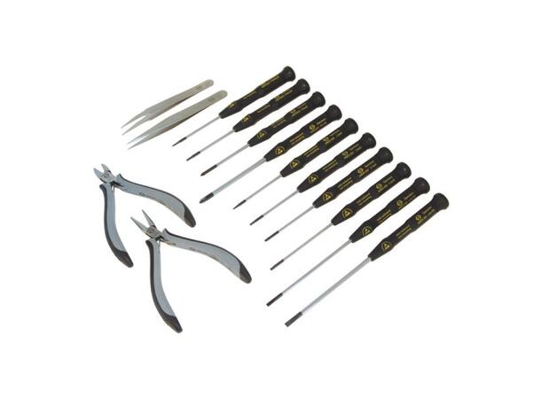 Verktøy Koffert M/Verktøy 14 Deler Esd Ck 