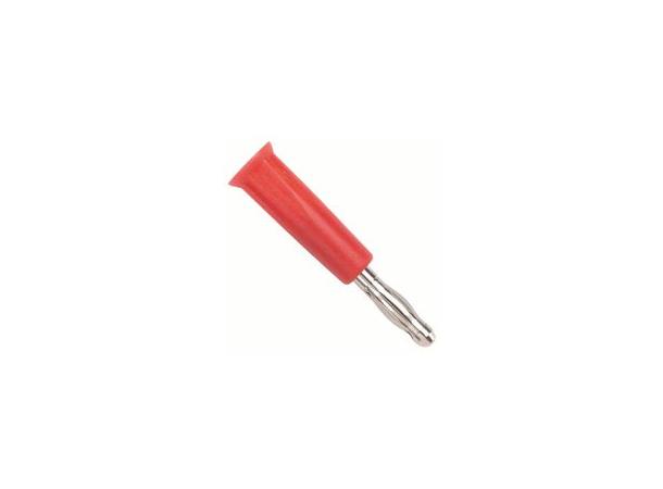 Bananplugg 4mm Rød Pk A 10 Stk 