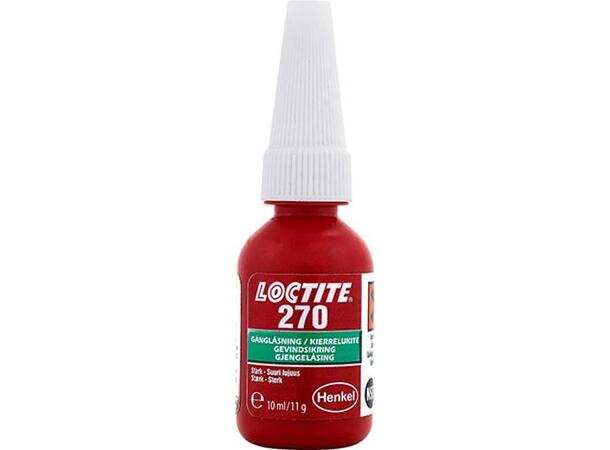 Låsevæske 10Ml Loctite 270 Gjengelåsninslim opp til M 20