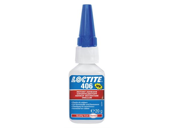 Hurtiglim Til Gummi og Plast 20G Loctite