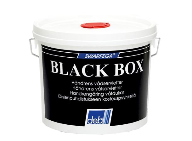 Rense Serviett Black Box Pk A 150 Stk -72732 