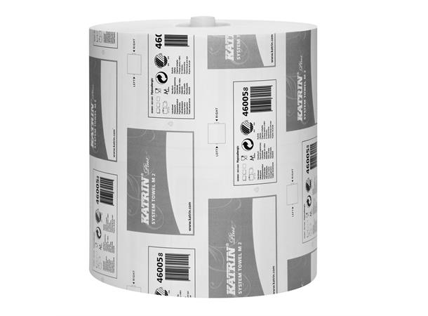 Tørkepapir Katrin M2 Plus Pk A 6Ruller -73654 