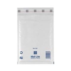 Boblekonvolutt G4 240X330mm Hvit 50Stk