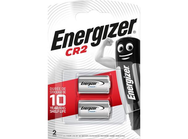 Batteri Lithium 3V Photo 2stk Energizer 