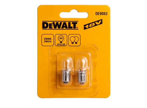 Lyspære 18V Dewalt Pk A 2 Stk 