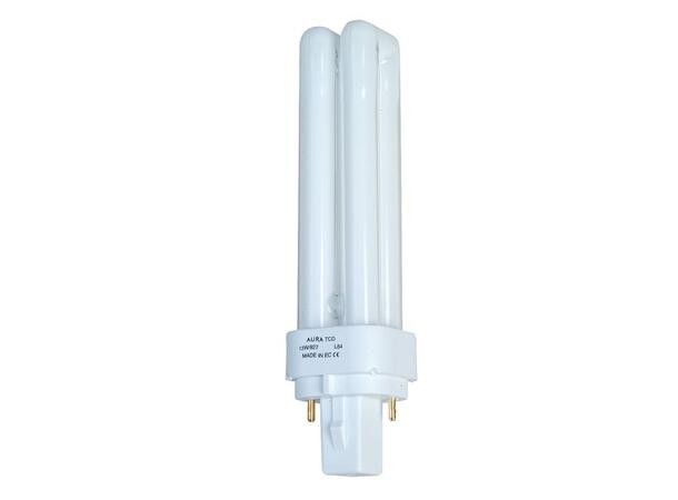 Lysrør Kompakt 18W/830 G24D-2 Ge Auralight 