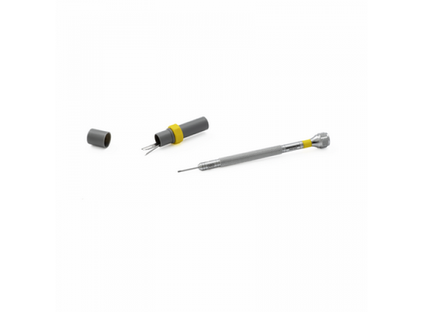 Skrutrekker Bergeon 0,80mm Gul m/ekstra spisser 