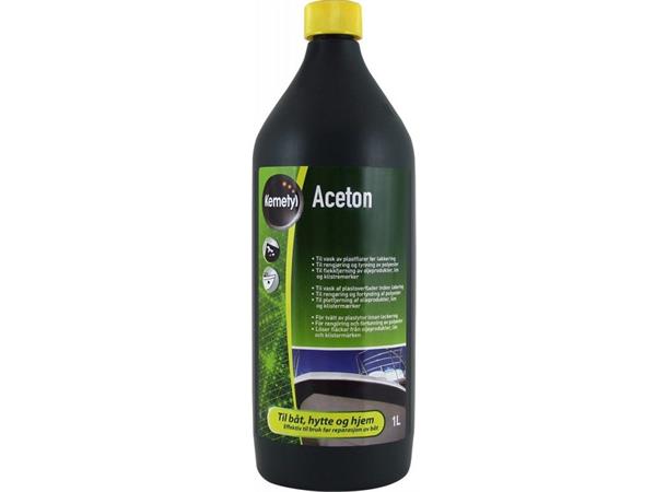 Aceton Blåtind 1 Liters Plastflaske KY307153