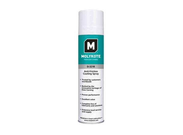 Friksjonslakk Molykote D321R Spray 400ml 