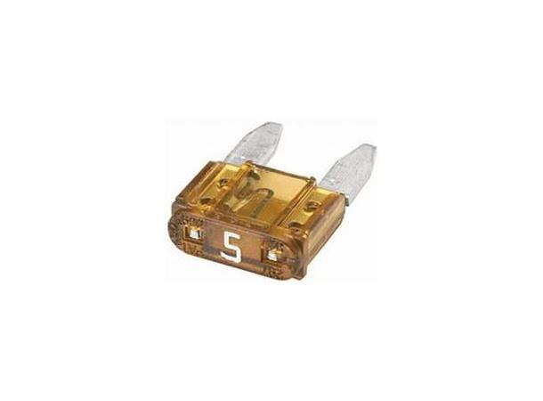 Sikringer Flate 5Amp. Pk.A 100 Stk 