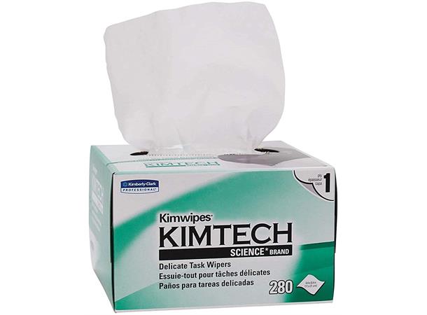 Kluter 115 X 216mm Ex-L Kimwipes 280Stk Hvite # 34155 