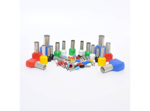 Endehylse Uisolert 1,0mm 500Stk 