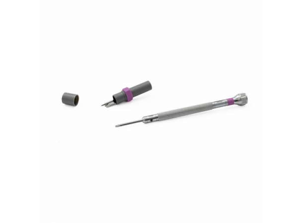 Skrutrekker Bergeon 1,60mm Lilla m/ekstra spisser 