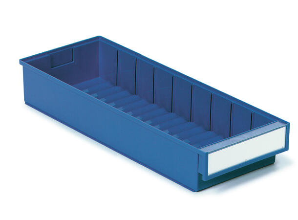 Lagerboks Blå 500X186X82mm Treston 