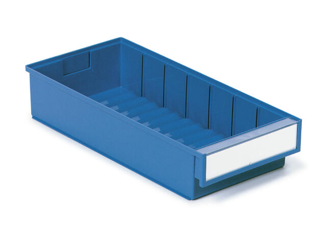 Lagerboks Blå 400X186X82mm Treston 