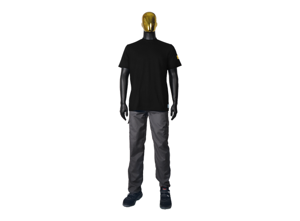 T-Skjorte Esd Kort Arm Sort Congar 