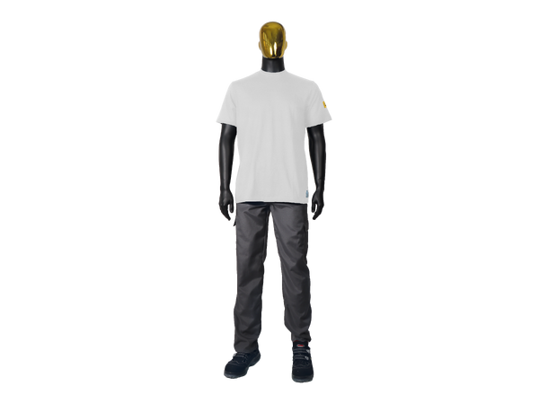 T-Skjorte Esd Kort Arm Hvit Congar 