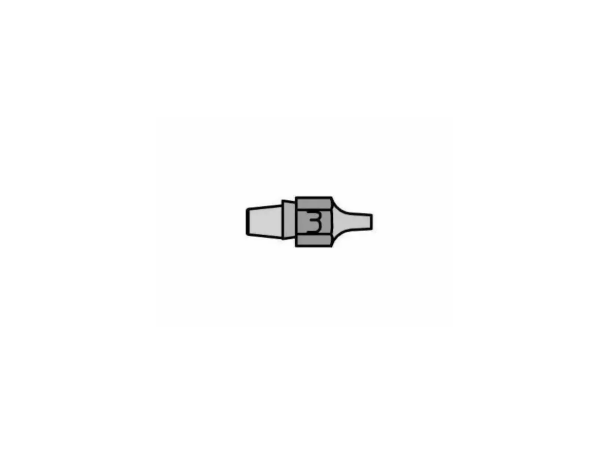 Avloddespiss Weller DX113 Ø1,2mm, Ø2,5mm, 25mm 