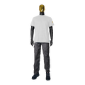 T-Skjorte Esd Kort Arm Hvit Congar