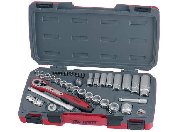 Pipesett 39 Deler 3/8" Teng Tools T3839 